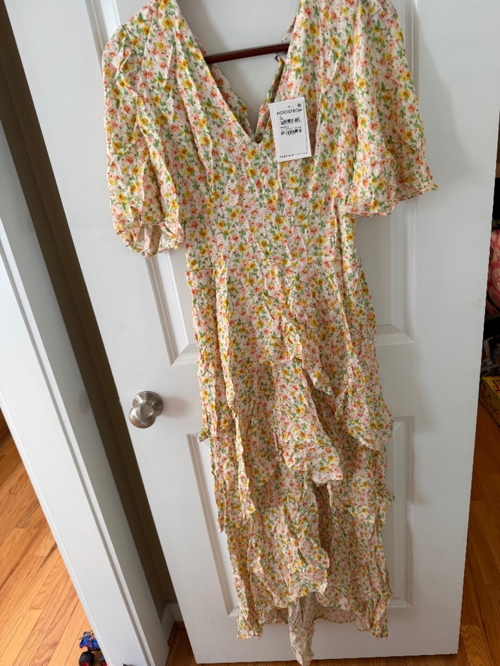 Nordstrom x Fourteenth Place Floral Midi Dress – Size S – New With Tags